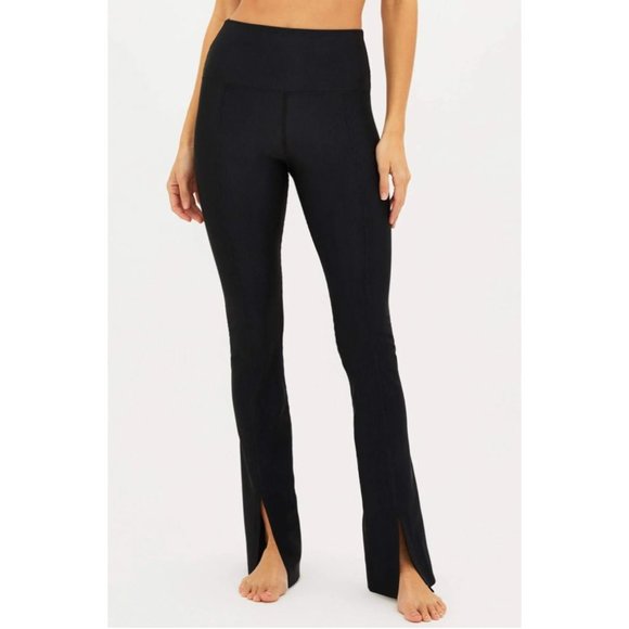 Beach Riot Black Flare Pants - Picture 1 of 6
